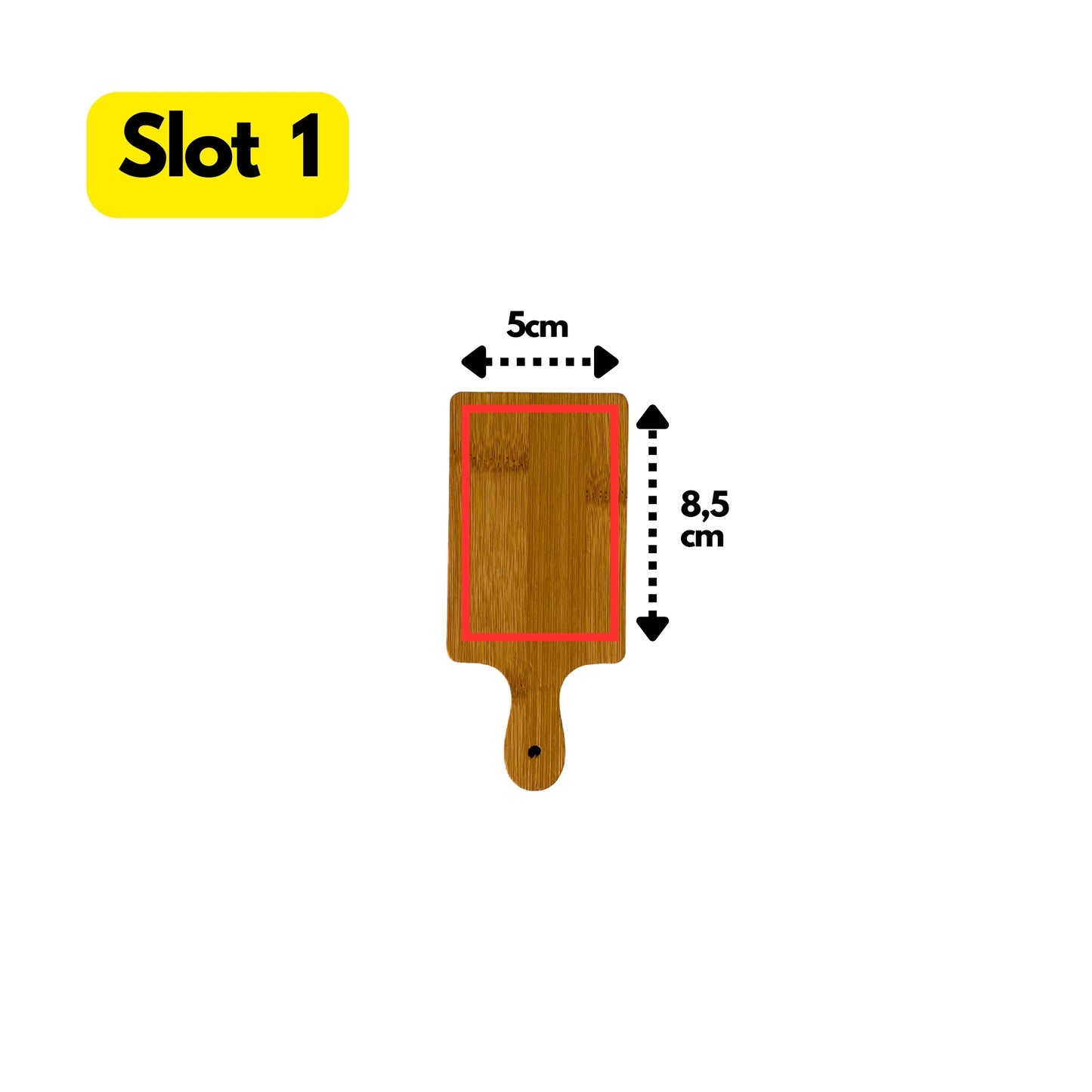 Tagliere in Bamboo 15,5x7 cm